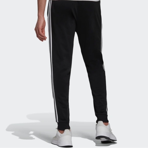 Adidas ESSENTIALS WARM-UP TAPERED 3-STRIPES TRACK PANTS - Picture 2 of 8